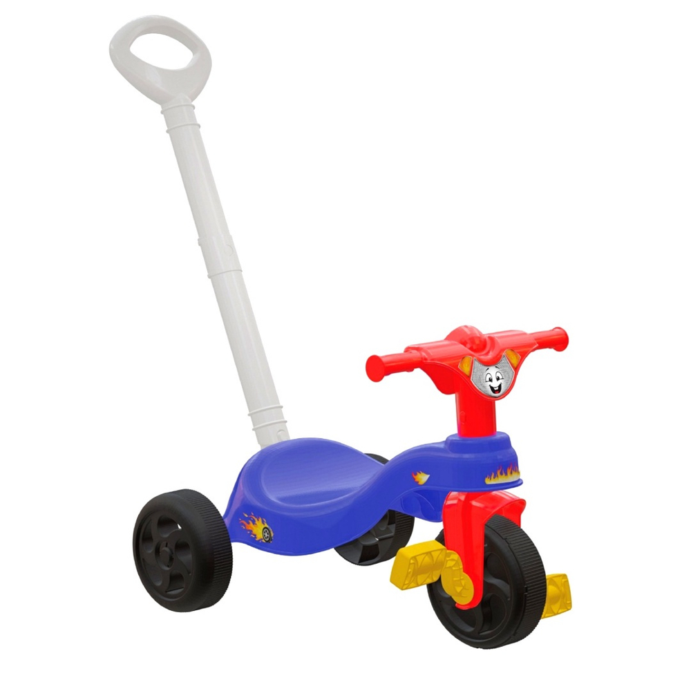 Triciclo Infantil Carrinho Motoca Passeio C/ Empurrador Bebê – B6 Shop