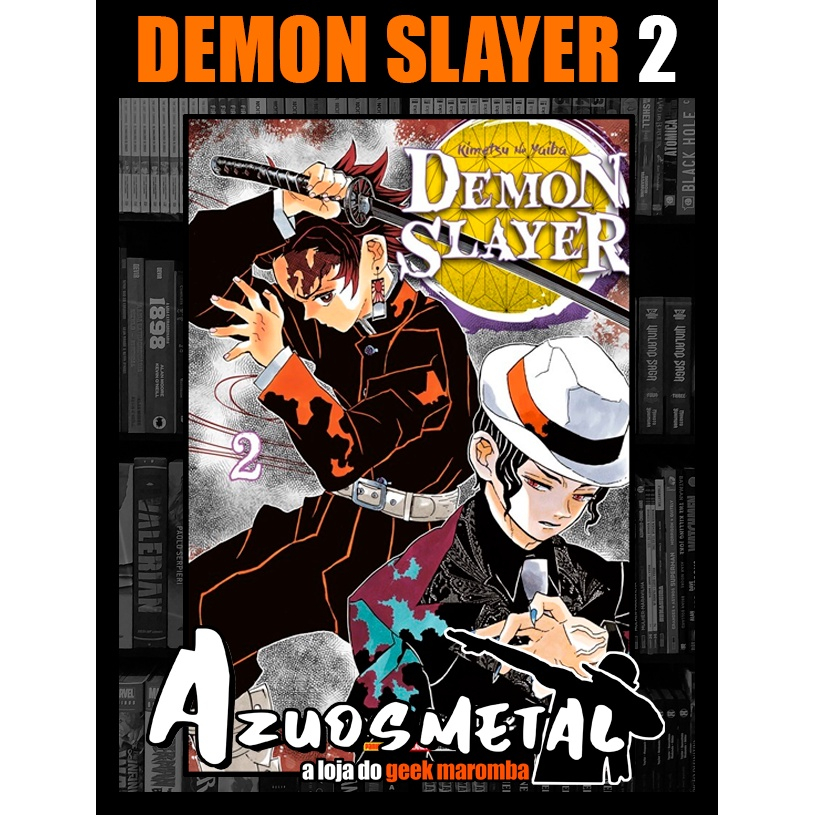 Mangá - Demon Slayer - Vol.2 - Envio no mesmo dia - ShopDG - Sua