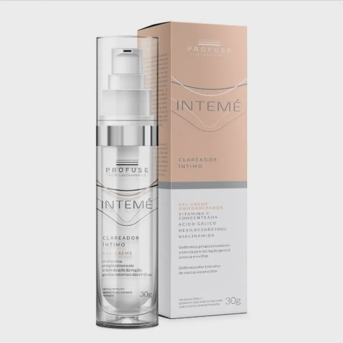 Intemé Profuse Clareador Íntimo Gel Creme 30g