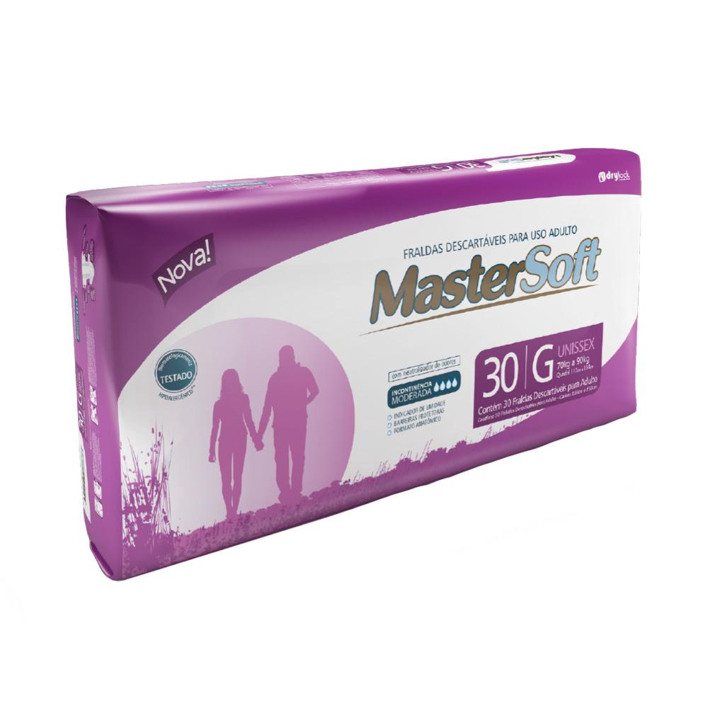 Fralda Geriatrica Mastersoft Regular G 30 Unidade No Shoptime