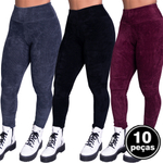 Legues Feminina Calça Leg Poliamida 3d Legging Grossa Linda no