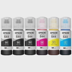 Kit de 6 refil tintas epson T544 544 original L3110 L3150 é boa?