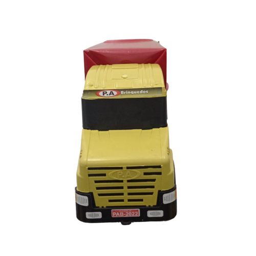 Caminhão Truck Brinquedo Grande Carroceria Madeira 70cm Lona em Promoção na  Americanas