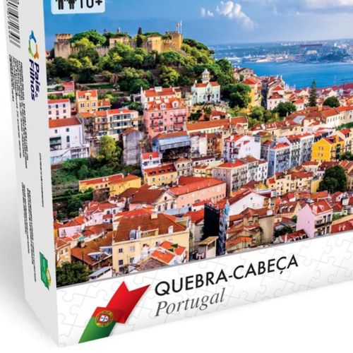 Quebra Cabeça Portugal Grande 1000 pçs 54x74 cm Puzzle Jogo Premium  Presente Adulto Criança Lógica Raciocínio Mil pçs em Promoção na Americanas