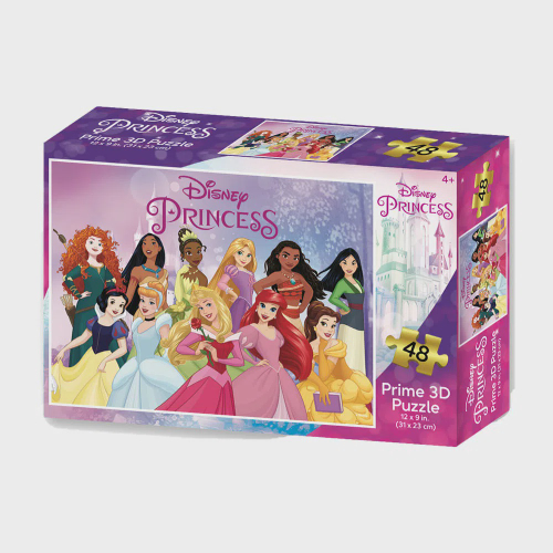 Quebra-Cabeça - Princesas Disney - Coração - 80 Peças - 2018