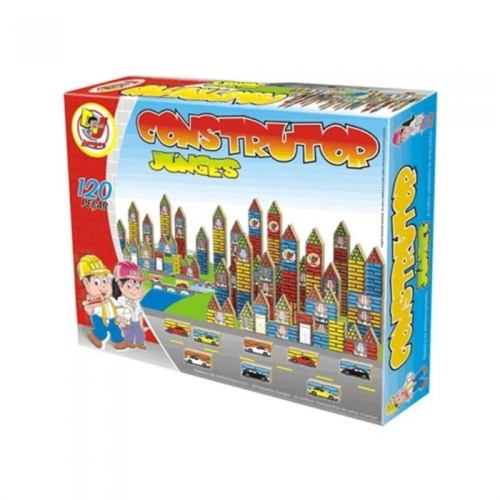 Kit Blocos 180 Peças De Montar Infantil - Maptoy em Promoção na Americanas