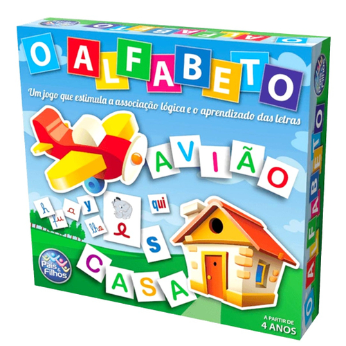 Kit 3 Jogos Educativos Alfabetizacao Infantil Numeros Letras - Nig  Brinquedos