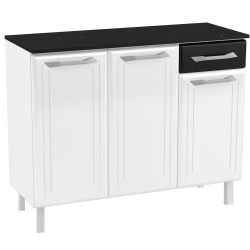 Balcão Gabinete Cozinha Aço Topázio Smart com Tampo é boa?