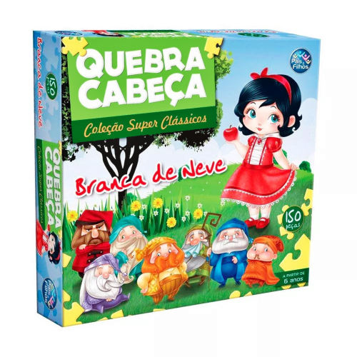 Princesas - Branca de Neve - Quebra-cabeça - 60 peças - Toyster