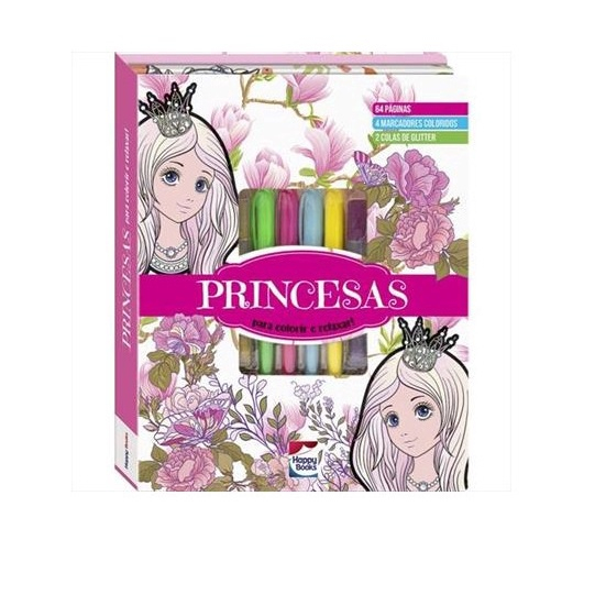 Superkit de Colorir: Princesas