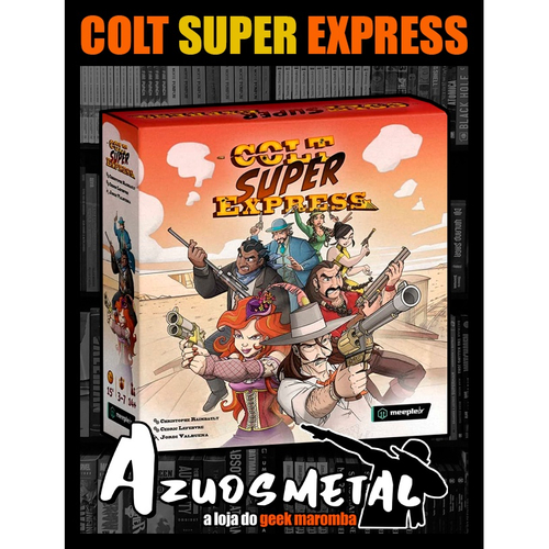 Colt Express Jogo De Tabuleiro Meeple Br