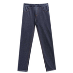 Calça lilimoon legging em malha denim azul