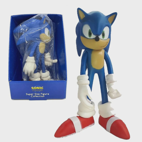 Boneco Sonic Articulado Grande Brinquedo em Promoção na Americanas