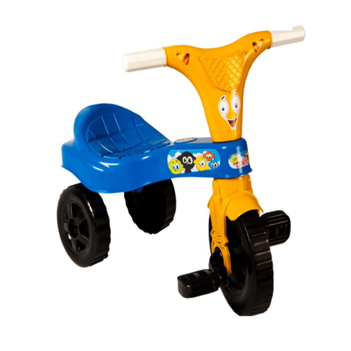 Velotrol Triciclo Motoca Motinha Tico Tico Infantil - Azul