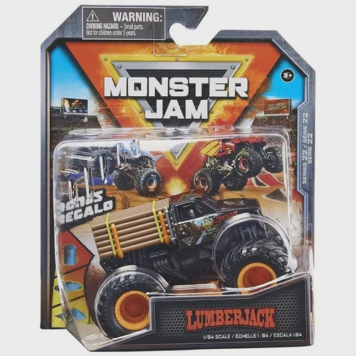 Monster Jam Wheelie Bar 1:64 Die-Cast Monster Truck - Big Kahuna