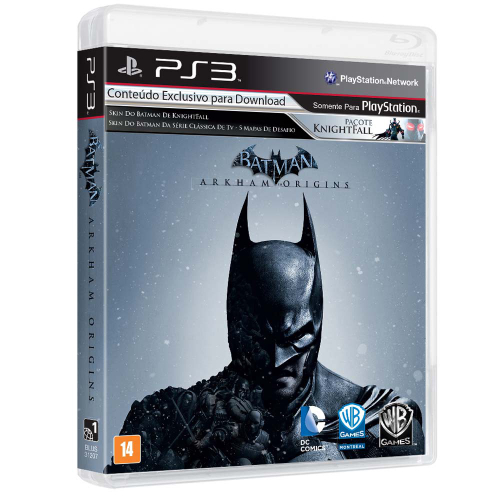 Batman Pacote Duplo Arkhan Asylum e Arkham City - Jogo PS3 no Shoptime