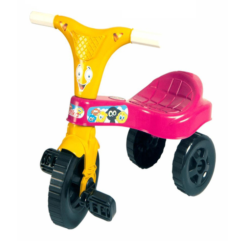 Motoca Triciclo Infantil Menina Motika - Lugo Brinquedos