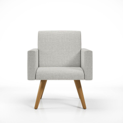 Poltrona Cadeira Escritório Tecido Linho Cinza Claro é boa?