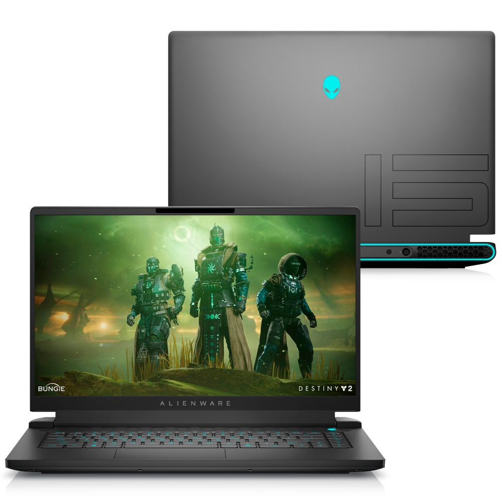 Notebook Dell Alienware M15 R7 i7-12700H 32GB SDD 1TB RTX 3070 Ti Tela 15.6" QHD W11 - AW15-i1200-M20P