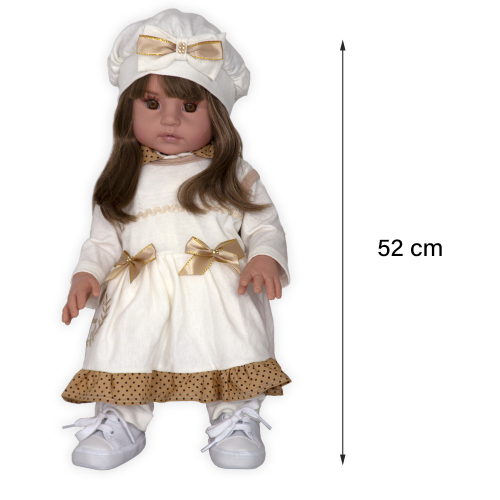 Boneca Bebê Reborn Loira Yasmin Com Enxoval Completo 46cm na Americanas  Empresas