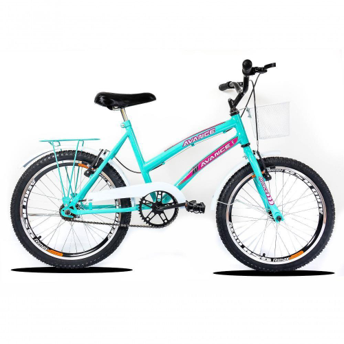 Bicicleta Infanto Juvenil Caloi Barbie Aro 20 - Quadro Aço - Rosa