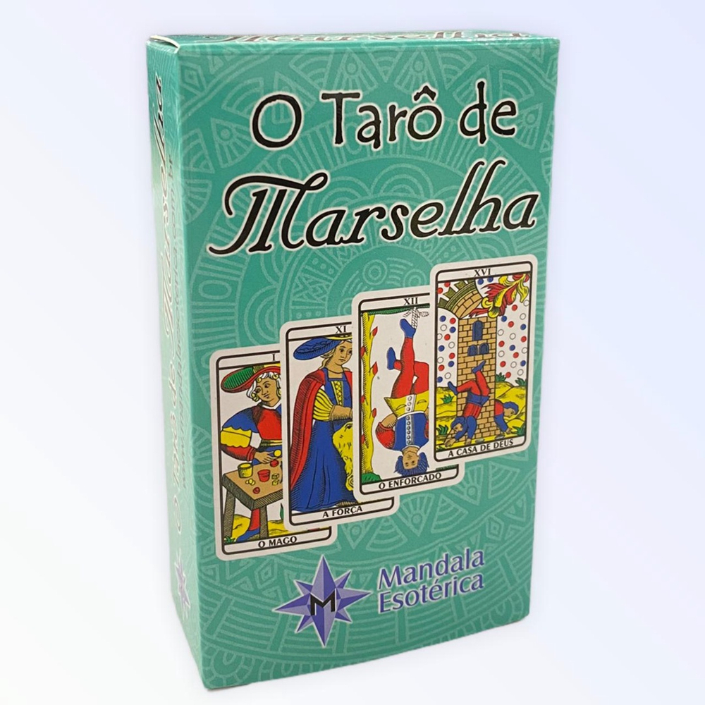 JOGO DE CARTAS - O NOVO TARÔ DE MARSELHA - 78 JOGOS