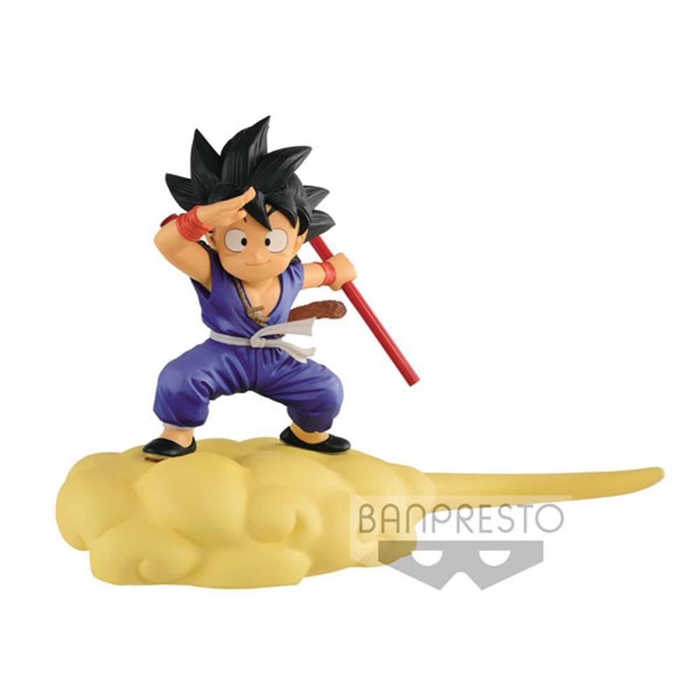 Boneco Goku Dragon Ball Z Nuvem Voadora 40cm Novo Promo