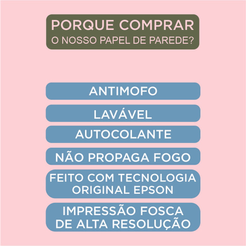 Papel de Parede Adesivo Lavável Xadrez Rosa 15m em Promoção na