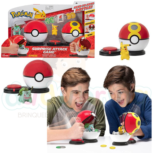 Bola Surpresa do Pokémon – Boneco Surpresa – Unidade – Maior Loja