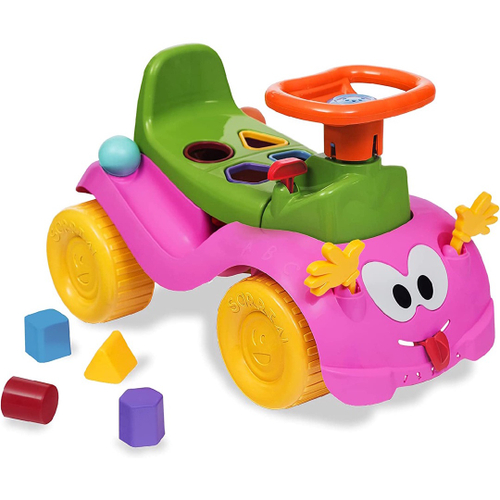 Motoca infantil triciclo de passeio totoca com pedal E kit adesivo menino  menina no Shoptime