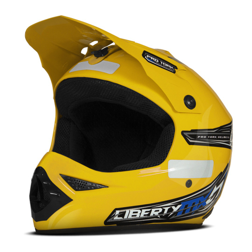 Capacete Motocross Infantil Lançamento Menino Menina Pro Tork