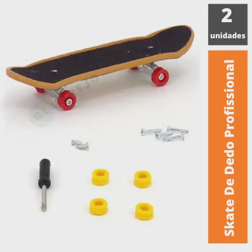 Kit Skate de Dedo 3 Peças em Promoção na Americanas