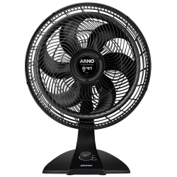 Ventilador de Mesa Arno Turbo Force 40cm VF42 2 em 1 6 Pás 3 Velocidades Menor preço em Ventilador de Mesa Arno Turbo Force 40cm VF42 2 em 1 6 Pás 3 Velocidades
