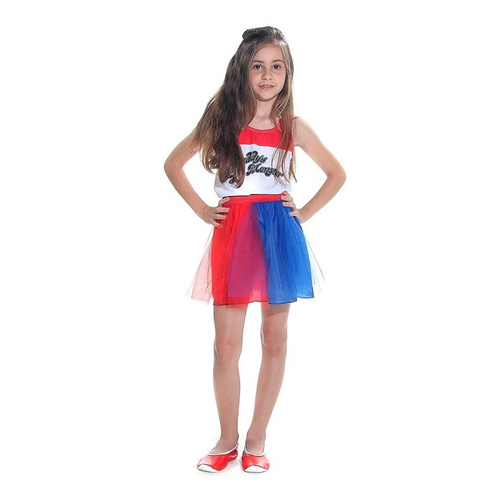 Roupa Infantil Fantasia Aniversário Arlequina em Promoção na Americanas