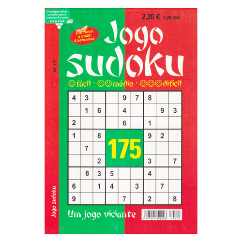 Coquetel Sudoku Fácil/Médio - Ed. 04