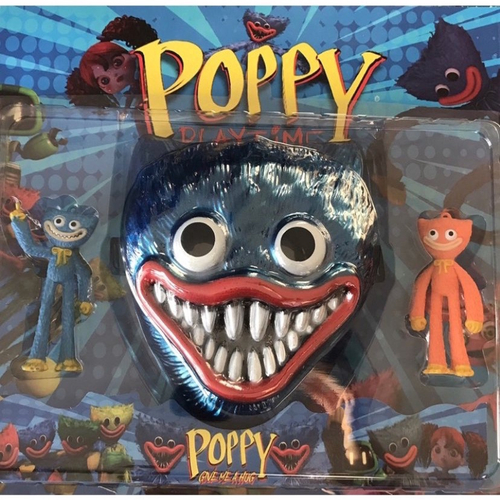 Poppy Play Time Miniaturas Kit Com 8 Bonecos Huggy Wuggy