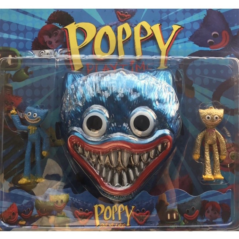 Poppy Play Time Miniaturas Kit Com 8 Bonecos Huggy Wuggy