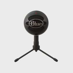 Menor preço em Microfone Condensador Usb Logitech/blue Snowball Ice Preto