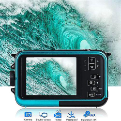 24 mp Full HD 1080p Blue Digital Camera K90 Menor preço em 24 mp Full HD 1080p Blue Digital Camera K90