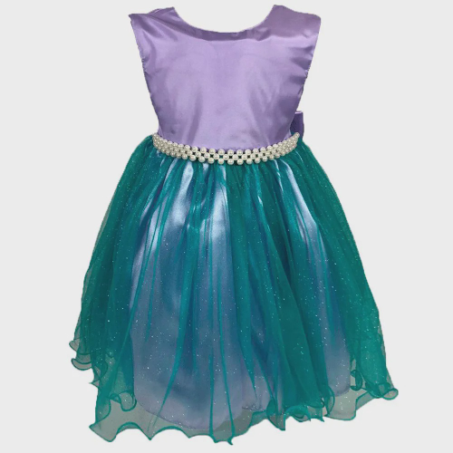 Vestido Infantil Princesa Sofia Pequena Sereia Ariel Luxo 1 A 3 Anos no  Shoptime