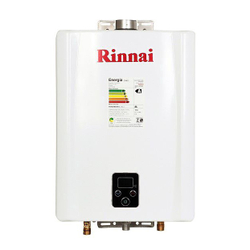 Aquecedor de Água Rinnai E21 Digital - Vazão 21 Litros - Branco - Gás gn Menor preço em Aquecedor de Água Rinnai E21 Digital - Vazão 21 Litros - Branco - Gás gn