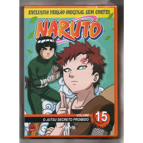 Naruto Dvd Vol. 22 Segredos Do Campo De Batalha Novo Lacrado