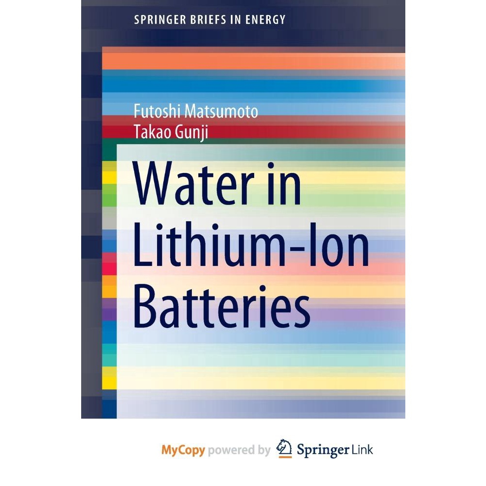Water in Lithium-Ion Batteries | Submarino