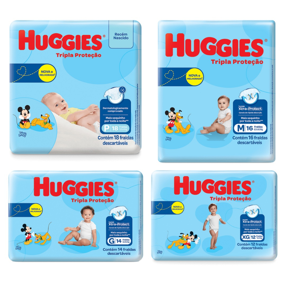 Fralda Huggies Tripla Prote O Jumbinho Escolha O Tamanho Em Promo O Na Americanas