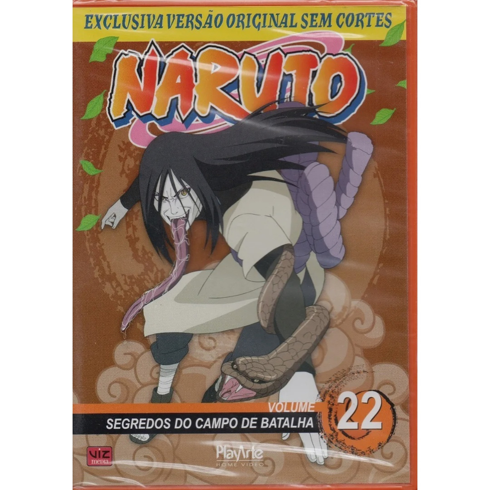 Dvd Naruto Shippuden Dublado: comprar mais barato no Submarino