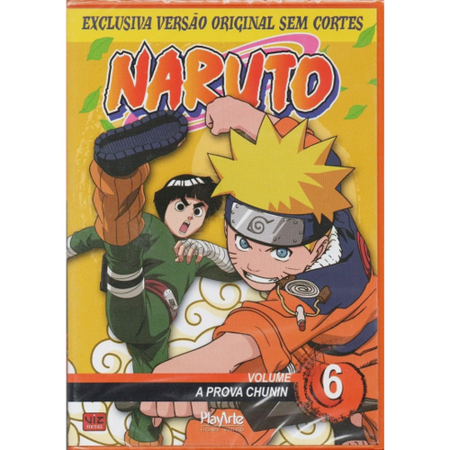 Dvd Naruto Shippuden - 1 Temporada - Box 2 (5 Dvds) - Playarte