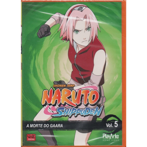 Naruto Shippuden 1ª Temporada Box 2 - 5 Dvds Lacrado