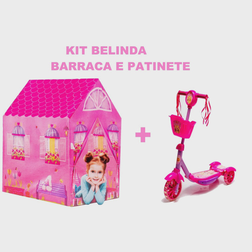 Kit brinquedos para Meninas 6 7 8 9 10 Anos Patinete Barraca no Shoptime