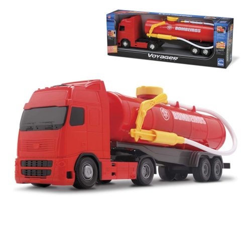 Caminhão De Bombeiro Infantil Carrinho De Brinquedo Resgate F114 no Shoptime