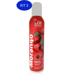 Kit 3 Espuma De Morango Para Drinks Begin 200G